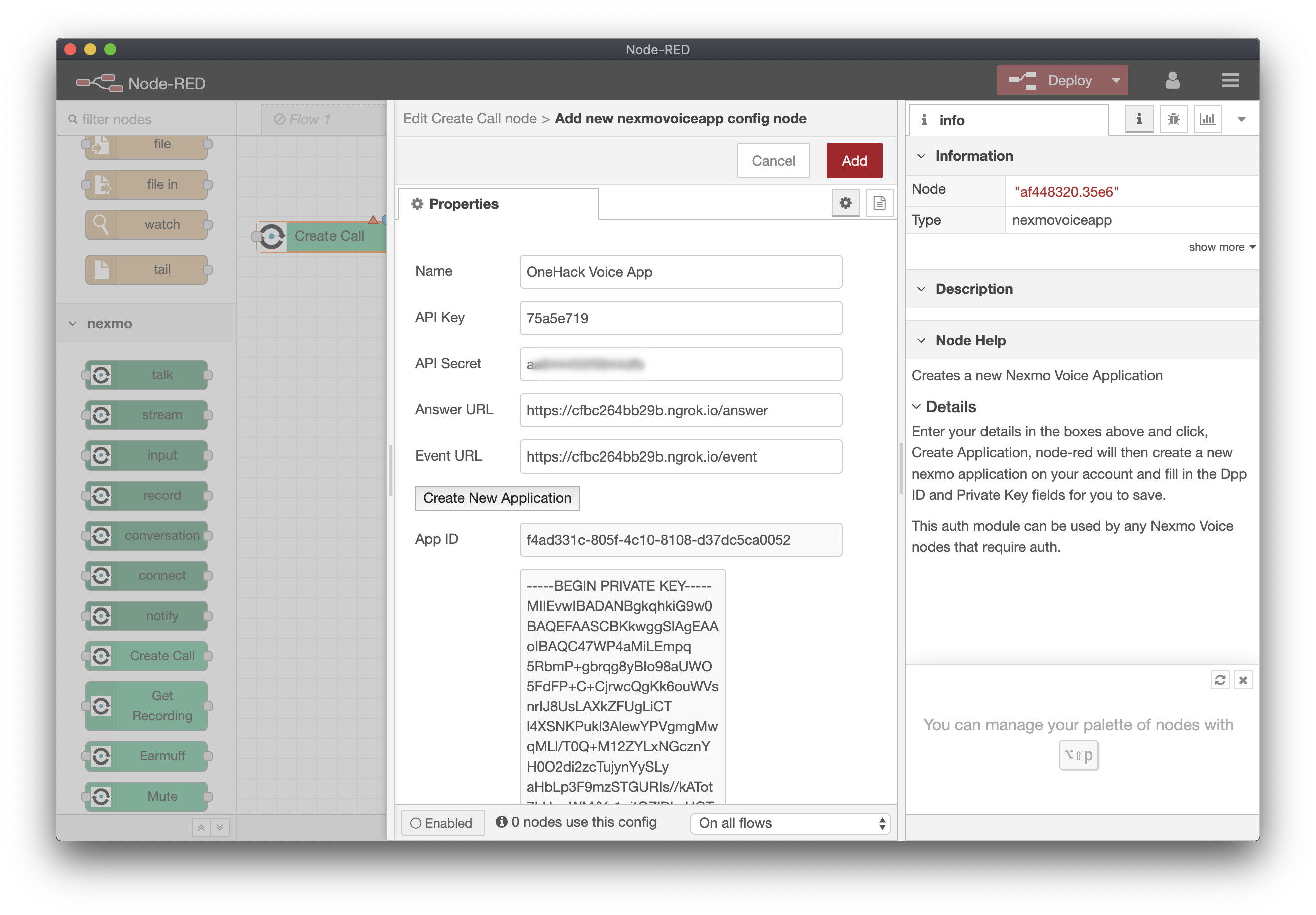 Voice Application Auth